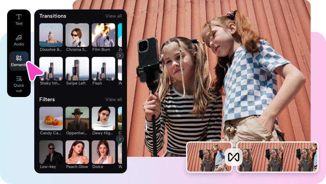 เอฟเฟกต์และฟิลเตอร์ขั้นสูงสำหรับ Reels